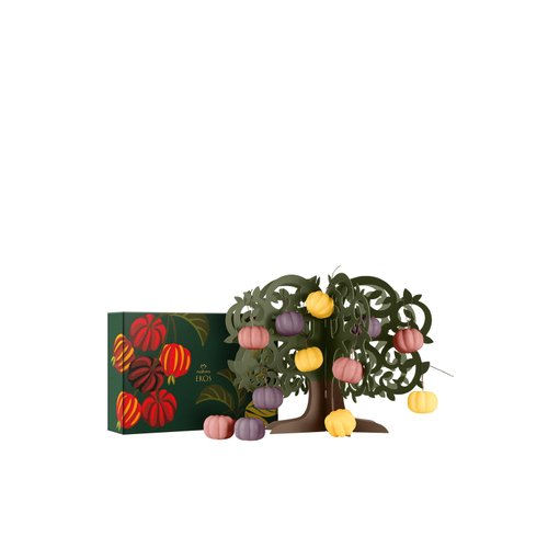 natura Ekos Pitanga Build-Your-Own Soap Tree - 12 Mini Pitanga Scented Soaps - The Perfect DIY Gift - Gift Box - Vegan Skin Care - Brazilian Beauty Secrets - Self Care & Body Care
