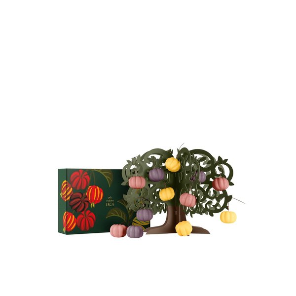 natura Ekos Pitanga Build-Your-Own Soap Tree - 12 Mini Pitanga Scented Soaps - The Perfect DIY Gift - Gift Box - Vegan Skin Care - Brazilian Beauty Secrets - Self Care & Body Care