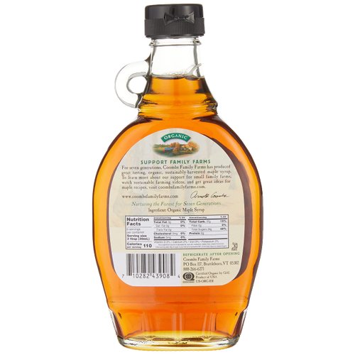 Coombs Family Farms - Organic Maple Syrup Grade B - 8 oz.