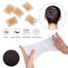 WeKen Blonde Hair Net 10 Pcs Elastic Mesh Invisible Hair Nets for Hair Bun Making Women Sleeping Ballet Dancer Kitchen Food Serive 20" Individual Pack