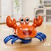 Beby Buty Crawling Crab Baby Toy, Infant Tummy Time Walking Dancing Moving Crab Toys for Babies Girl Boys, Crawling Crab Baby Toy Toddler Birthday Gifts