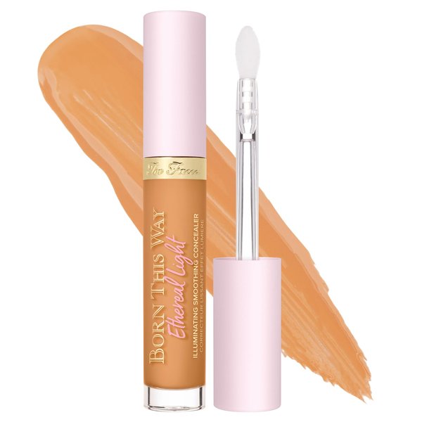 Too Faced Born This Way Ethereal Light Illuminating Smoothing Concealer, Gingersnap, 0.17 Fl Oz