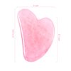 JOCHYA Gua Sha Facial Tool – Nature Rose Jade Gua sha Massage Tool for Face, Eyes, Neck, Body, SPA Muscle Relaxing and Relieve Fine Lines and Wrinkles for Face, Eyes, Neck (Pink)
