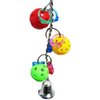 Bonka Bird Toys 1950 Jingle Balls Bird Toy Parrot cage Toys Cages Cockatiel Lovebird Parakeet