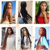 Brown Pre Stretched Braiding hair 26 Inch Colored Braiding Hair Prestretched 3 Packs Hot Water Setting Braiding Hair Extensions for Braids(30#, 26 Inch (Pack of 3))