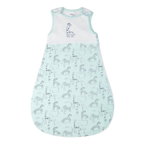 Minicoco 100% Cotton 0.5T Baby Sleep Sack 0-36Months, Soft Baby Sleep Bag, Warm and Cozy Baby Wearable Blanket