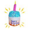 ROYALTY ESSENTIALS Pet Dog Birthday Cake Cupcake Plush Squeaker Toy Dog Cat Supplies Gifts Gift (Birthday Cake)