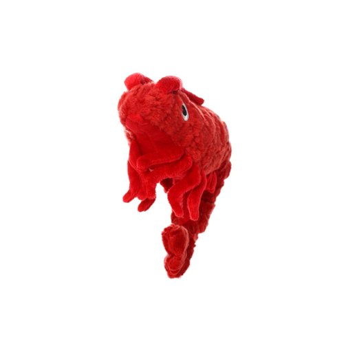 MIGHTY- Ocean Prawn - Squeaker - Multiple Layers. Made Durable, Strong & Tough. Interactive Play Dog Toy (Tug, Toss & Fetch). Machine Washable & It Floats. (Regular 2 Pack)