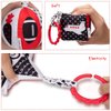 teytoy High Contrast Baby Stroller Toy, Black and White Infant Pattern Toys with Rattle, Easy Clip Hanging Toys, Stroller Crib Carseat Toy, Newborn Baby Toys for 0 3 6 9 12 Month