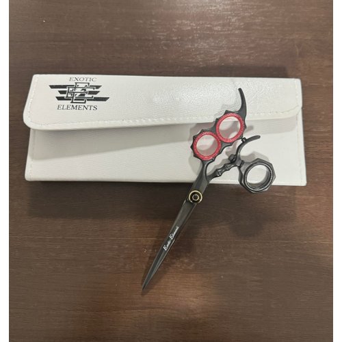 All-Purpose Salon Shears -Sharp Blades for Effortless Haircuts Suitable for All Hair Types Multipurpose Shears - Color Black