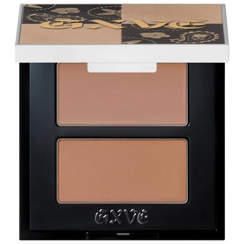 GXVE Pick It Up Cream Contour and Powder Bronzer Duo - Toastin' (Light Shade)