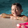 EMOME 204 Sheets Glow Individually Wrapped Temporary Tattoos for Kids, Hawaiian Luau Tropical Pool Beach Party Favors Supplies for Girls Boys, Waterproof Kids Tattoos and Fake Tattoo Stickers
