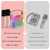 Mini Karaoke Machine for Kids & Adults,Portable Bluetooth Speaker with 2 Wireless Microphones, Toys Birthday Gifts for 3-12 Year Old Family Home Party