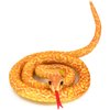 Bakalizoo 3.6 ft Long Soft Snake Dolls, Cute Stuffed Animals Plush Pranks Spoof Stuff Toys, Gifts for Kids, Child, Birthday, Halloween, Christmas, Home Decor (Yellow)