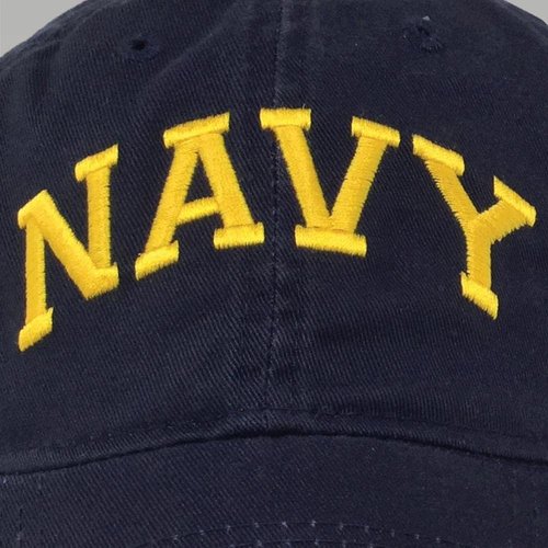 Armed Forces Gear Men's Navy Arch Hat (Adjustable) - Official Licensed US Navy Baseball Cap