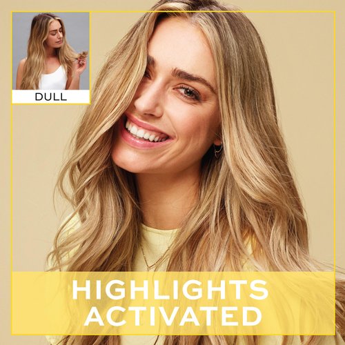 John Frieda Sheer Blonde Brightening Shampoo with Avocado Oil and Vitamin C - Revives Dull Highlights for Lighter Blondes, 8.45 Fl Oz