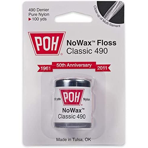 Poh Dental Floss Unwaxed 100 Yd