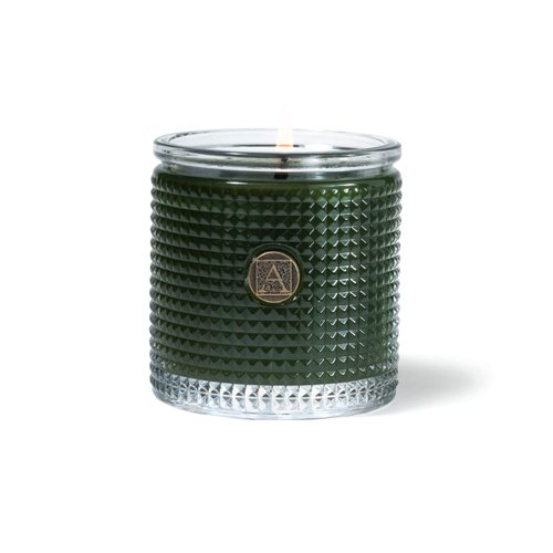 Smell of the Tree Textured Glass Candle, 5.5 oz by Aromatique