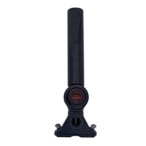 Bert's Custom Tackle Rod Holder New Adjustable Ratchet, Black Lexan Plastic