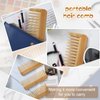 Patelai 3 Pcs Wide Tooth Wooden Comb, Wood Hair Combs, Anti-static Hair Detangler Wooden Comb, No Handle Styling Shampoo Comb for Curly Wavy Long Hair