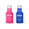 Bliss AM+PM Serum Duo: Glow & Hydrate Day Serum with Vitamin C + Renew & Smooth Night Serum with Glycolic Acid for 24-Hour Radiant, Hydrated Skin - Daily Skincare Routine Set