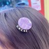 Red Mushroom Star Acetate Hair Clips,Hair Side Clips Magic Ball Duckbill Clips Moon Barrettes Creative Eggplant Hairpins Hair Accessories for Women Hair Clips, Hair Accessories