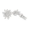 SAMKY Floral Crystal Prom Bridal Wedding Hair Comb T1079