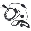 Tenq 10pack Earpiece Headset Mic for Baofeng Uv-5r 666s 777s 888s Two-Way Radio