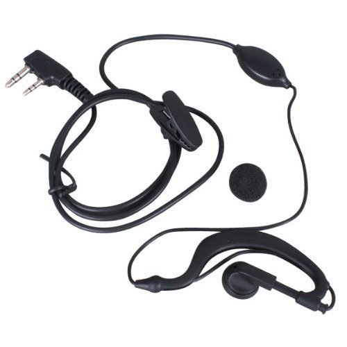 Tenq 10pack Earpiece Headset Mic for Baofeng Uv-5r 666s 777s 888s Two-Way Radio
