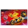 LEGO® NINJAGO® Jay’s Golden Dragon Motorbike 71768 Building Kit; Playset for Ages 7