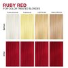 Celeb Luxury Gem Lites Colorwash, Professional Semi-Permanent Hair Color Depositing Shampoo, Ruby