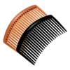 Pokinge 15pcs 23 teeth Plastic Hair Comb French Twist Comb,Handmade Fine Hair Clips Decorative Hair Combs for Women,Wedding Bridal Veil Comb Styling Tools