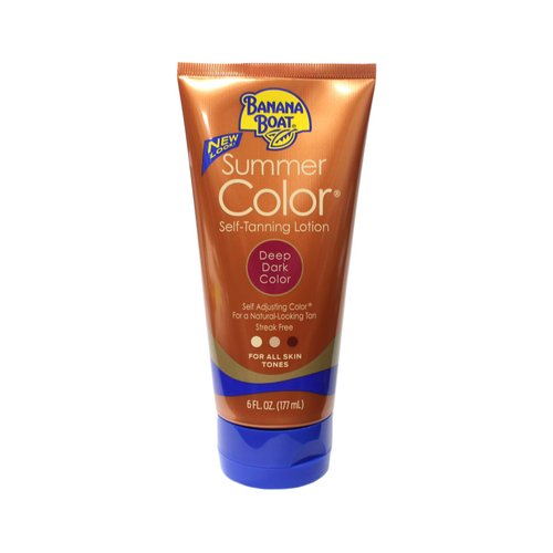(Pack of 2) Banana Boat Summer Color, Self - Tanning Lotion, 6 fl oz each