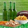 Irenare Football Tablecloth Plastic Football Party Decoration Disposable Football Themed Table Cover Touchdown Table Cloths for Birthday Party Football Party Games Decoration(6 Sheets)