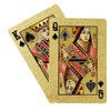 Gold Diamond Playing Cards - Durable and Waterproof, Perfect for Magic, Poker, Parties, and Special Occasions. Ideal for Memorable Gifts. (1 Deck)