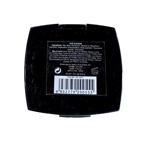 Generic City Color Mosaic Gem Eye Shadow Palette, Green and Yellow, 0.21 Ounce (Pack of 1), Green/Yellow