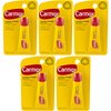 Carmex Classic Lip Balm, Medicated, 0.35 Ounces each (Pack of 5)