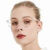 OCCI CHIARI Women's Designer Reading Glasses - Lightweight Comfort-Fit Readers in Pretty Colors, Available Elegant Vision Enhancement(1.0 1.5 2.0 2.5 3.0 3.5 4.0 5.0 6.0)