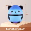 Anboor 5.5" Squishies Jumbo Panda Egg Creamy Candy Ice Cream Slow Rising Scented Kawaii Squishie Animal Toy for Collection,1 Pcs (Galaxy)
