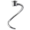 Lawenme 6 QT Dough Hook for KitchenAid Mixer, Stainless Steel Spiral Dough Hook Attachment for KitchenAid 5.5-6 Quart Bowl-Lift Stand Mixers, Fits Models KV25G0X, KP26M1X, Pro 600 Series