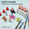 24Pcs 3D Christmas Erasers for Kids Bulk, Cute Santa Claus Snowman Puzzle Erasers for Stocking Stuffers Goodie Bags Stuffers Classroom Party Favors Holiday Gifts