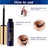 Alcastar Magnetic Eyelashes with Eyeliner,Magnetic Lashes Natural Looking with Eyeliner, Strongest Waterproof Liquid Liner,Lasting,Cruelty Free.（2 black+2brown)