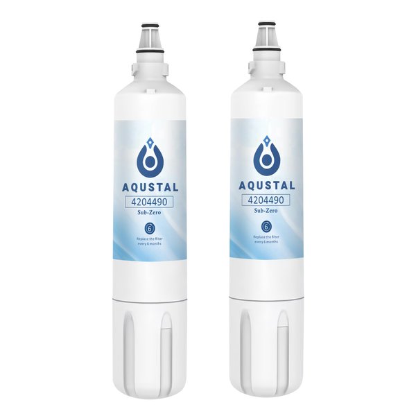 4204490 Sub-Zero Water Filter Replacement, Compatible with Sub Zero Water Filter, Replacement for Subzero Water Filter 4204490, Compatible with InSinkErator F-1000, 2 Pack