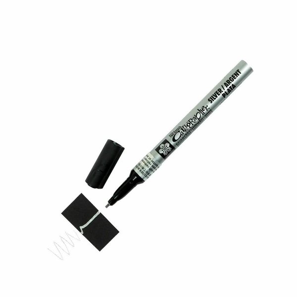 SAKURA Pentouch Calligraphy Pen, 1.8mm Fine Point, Silver (XPSK-C-53)