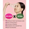 CKD Retino Collagen Pore Elasticity Mask with Vita C Teca Blemish Shot Mask - Hydrogel Anti-aging Face Sheet Mask Tightens Pores, Elasticity, Firmness - Relief for Dark Spots & Blemishes, 10 Sheets
