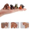GAICOM Ancient Wildlife Animal Model Figures Playset 31 PCS Animal Figure Toys Deinotherium Saber-Toothed Tiger Mammoths Desktop Decoration Collection Party Favors Toys for Kids