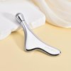3-in-1 Facial Sculpting Gua Sha, Eye Roller for Puffy Eyes, Cream Applicator for Lift, and Contour | Facial Massage, Used for Face, Under Eyes, Neck, and Jaw with Travel Pouch or Case