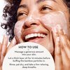 Exfoliating and Hydrating Face Mask | Coming Up Roses by The Organic Skin Co. | Exfoliating Face Wash and Face Scrub | Facial Masks for Women Skin Care | 2 Fl Oz
