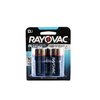 Rayovac D Alkaline Batteries, 813-2F, 2 Pack