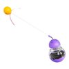 HYCNPTD Catnip Ball Interactive Cat Toy Pet Supply Swaying Slow Feeder Cat Bowl Indoor Treat Puzzle Toys